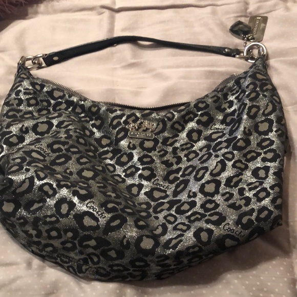 coach cheetah print purse - Picture 1 of 5